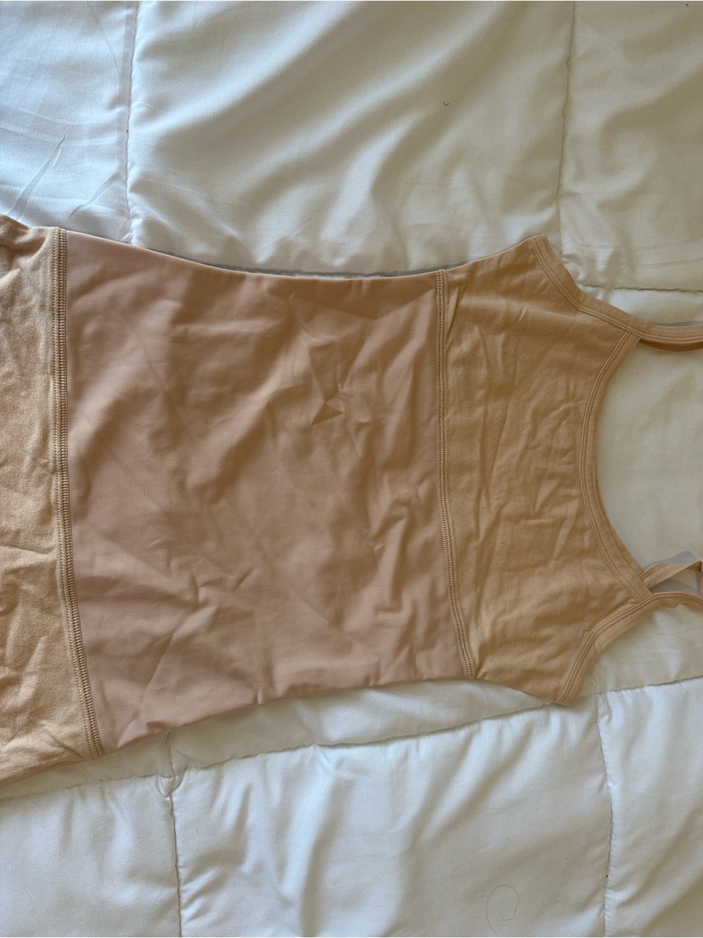 Yummie by Heather Nude/Beige Seamless Support Tank